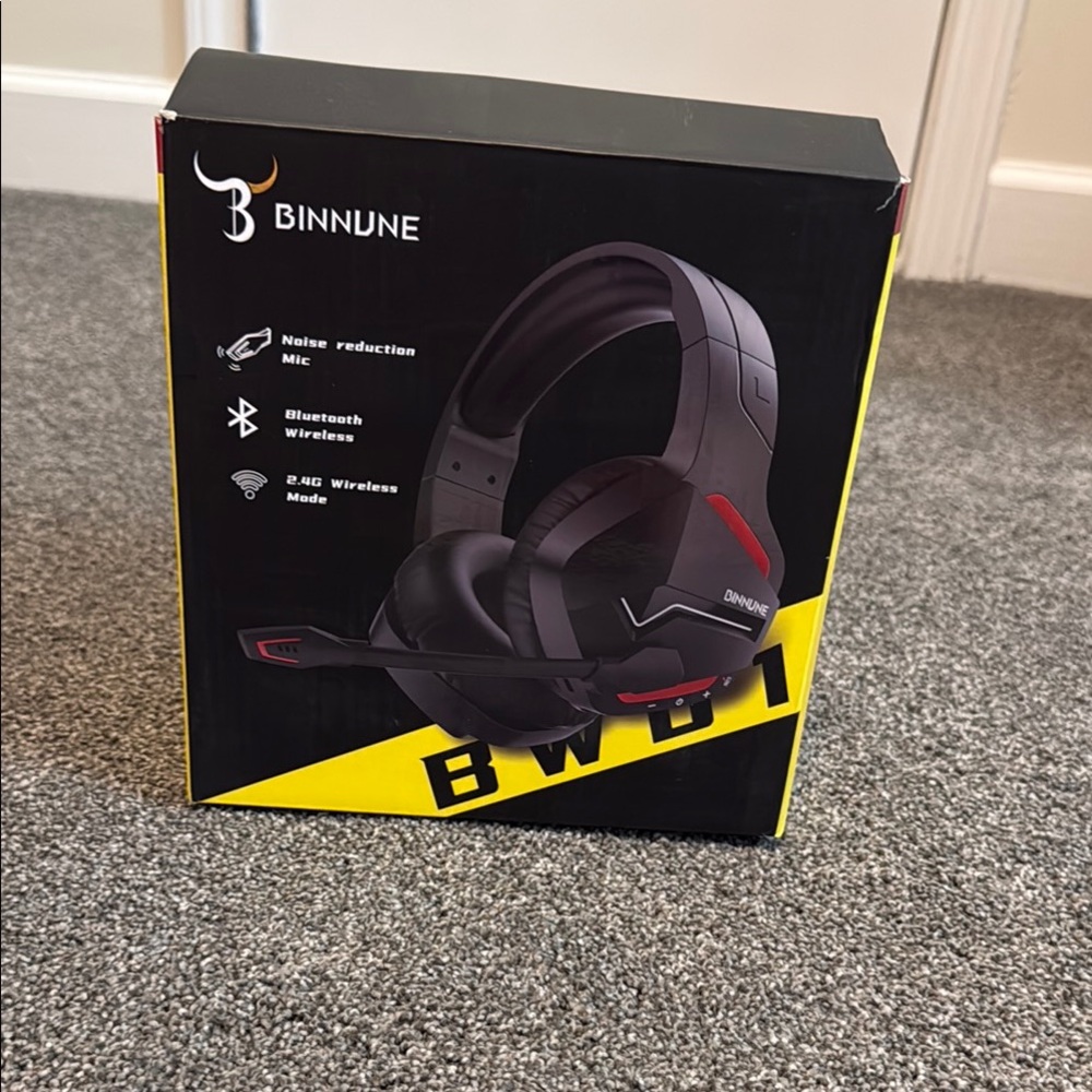 BINNUNE Wireless Gaming Headset